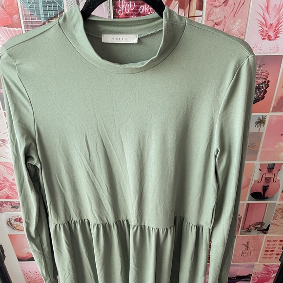 Entro - Fall Toile Midi Dress